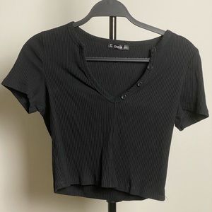 Short Sleeve Crop Top